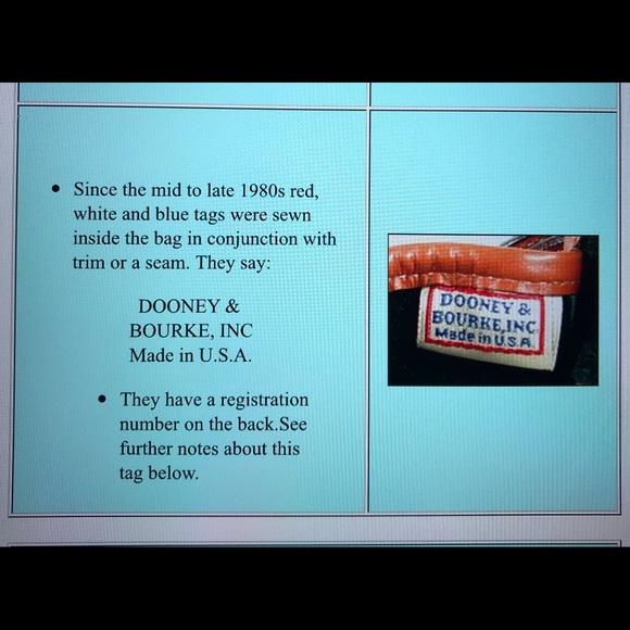 Dooney & Bourke Vintage Bucket Bag Black Signature - Picture 9 of 9